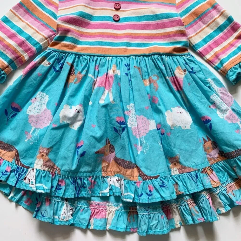 Eleanor Rose Girl top 6-7 years